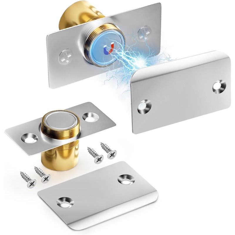 Furniture Hardware Fittings - 2 шт. невидимых магнитных дверных защелок,