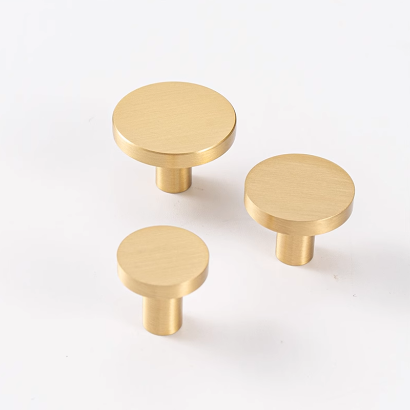 Cabinet Knob Round - Круглые латунные ручки для кухонных шкафов,