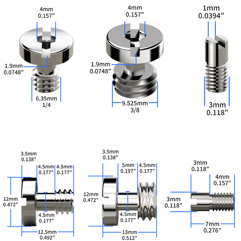 Cam Lock Nut - Винт для камеры DSLR 1/4