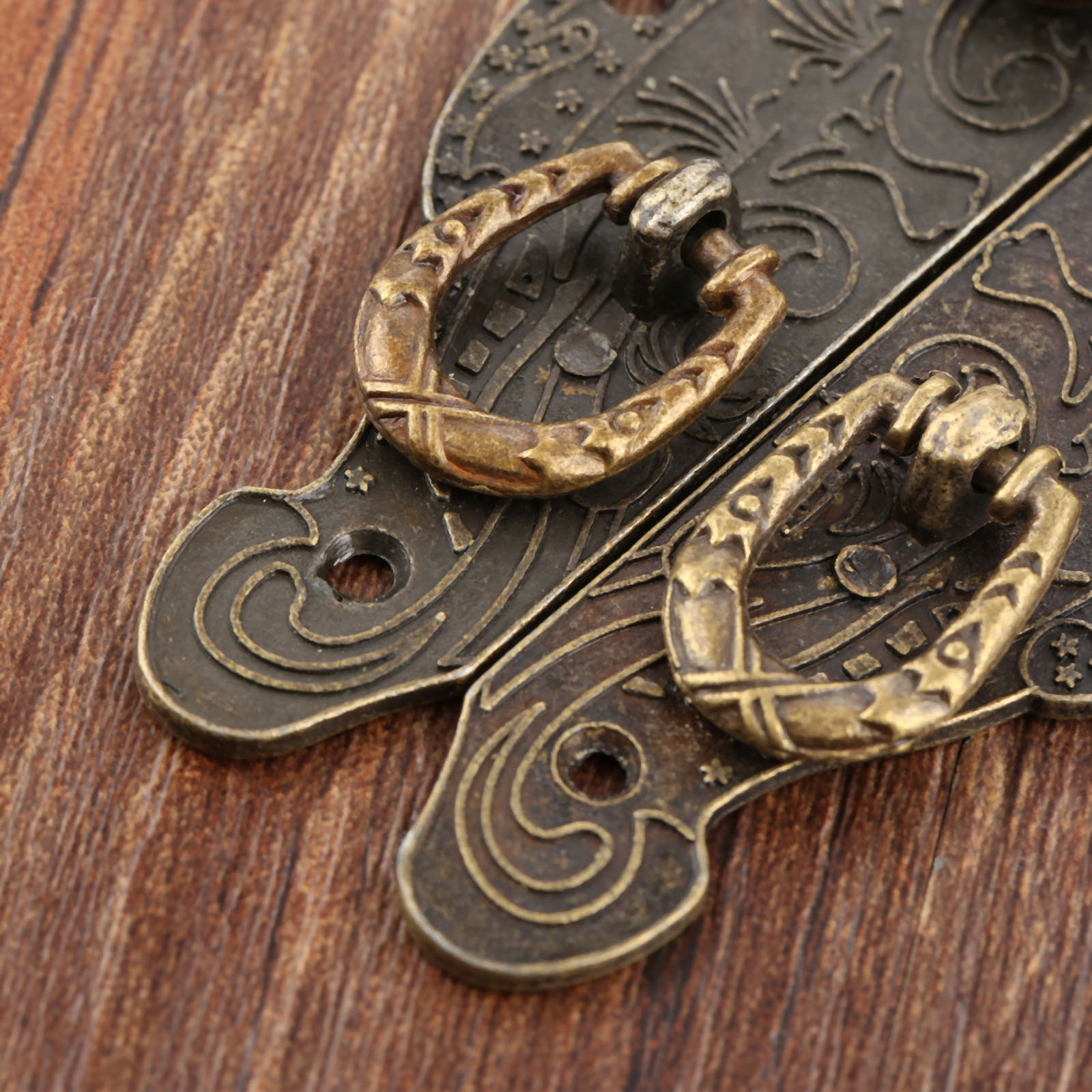 Furniture Hardware Manufacturers - 1 шт. Антикварная защелка-замок для коробок,