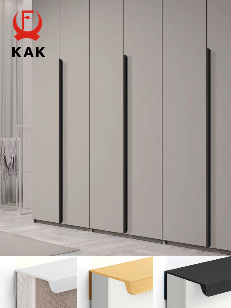 Furniture Hardware Gold - Длинные ручки для шкафа KAK, длина