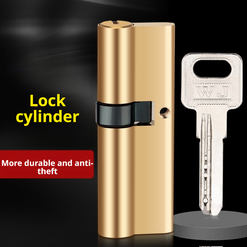 Furniture Hardware Fittings - Цилиндр замка для входной двери, латунный,