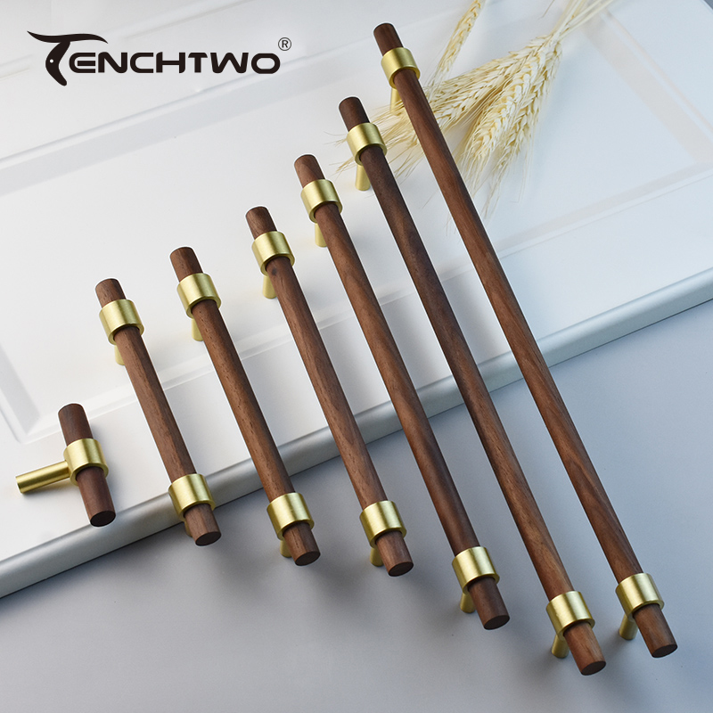 Furniture Hardware Gold - Скандинавский современный кухонный шкафчик, ручка из