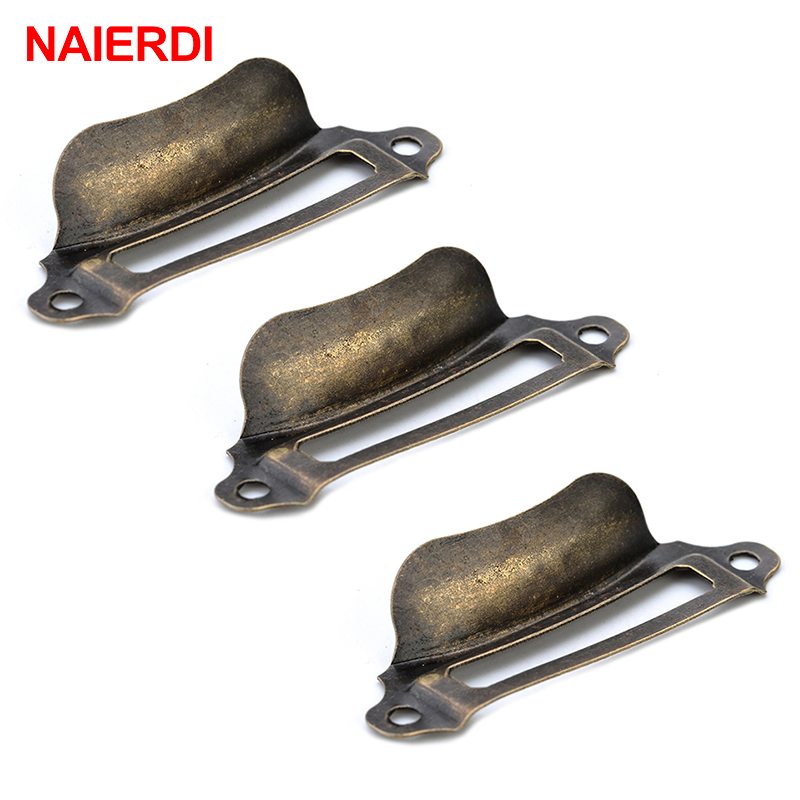 Furniture Hardware Names - NAIERDI антикварная коробка с ручками для