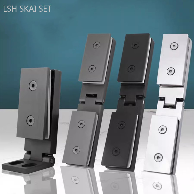 Furniture Hardware Hinges - 304 нержавеющая сталь, стеклянный дверной шарнир,