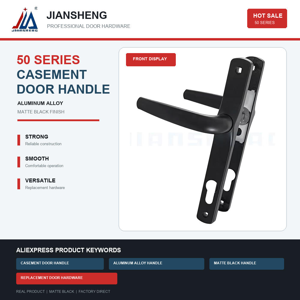 Furniture Hardware Fittings - Двусторонний комплект ручек-замков из алюминиевого сплава