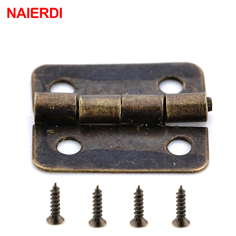 Furniture Hardware Gold - Петля для деревянных украшений, 50 шт.,