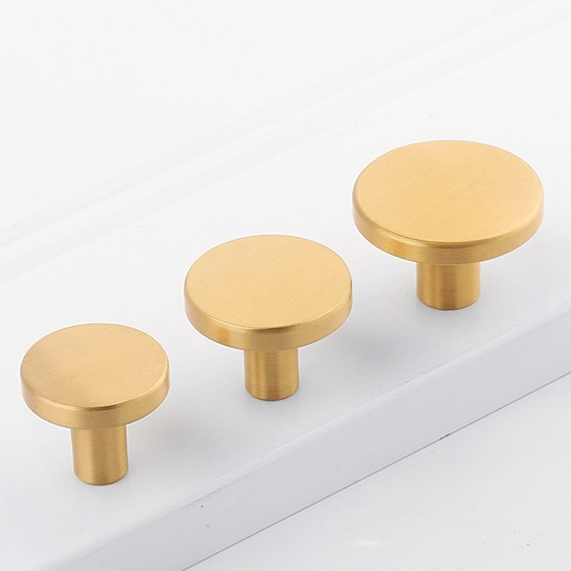Круглые латунные ручки для кух – обзор и цена Cabinet Knob Round