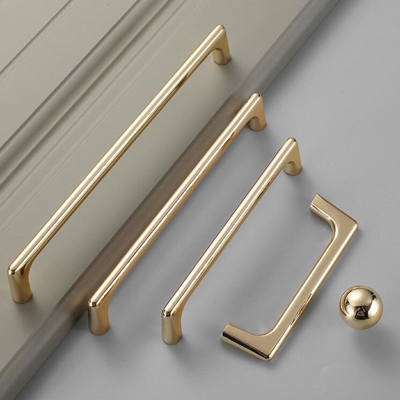 Ручки для кухонных шкафов из ц – обзор и цена Furniture Hardware Gold