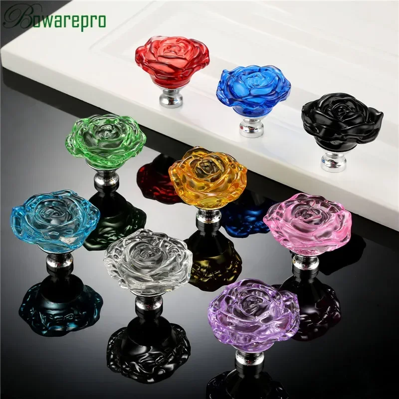 Bowarepro 50 мм хрустальная ро – обзор и цена Furniture Hardware Knobs
