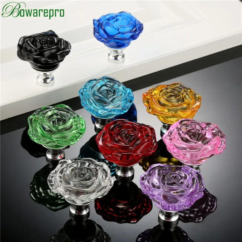 Bowarepro 50 мм хрустальная ро – обзор и цена Furniture Hardware Knobs