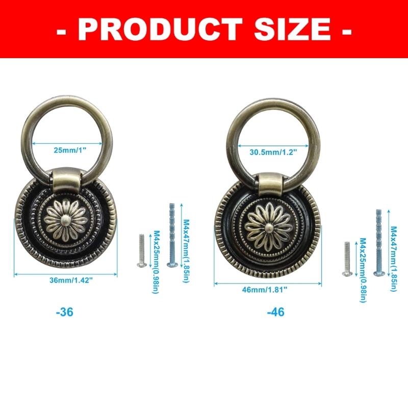 Набор из 6 антикварных бронзов – обзор и цена Furniture Hardware With Backplate