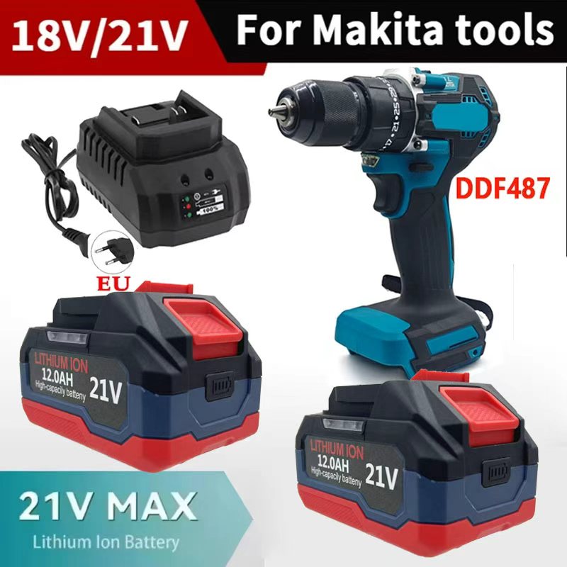 Аккумулятор литиевый 18В 21В 6 – обзор и цена Makita Drill Ddf484