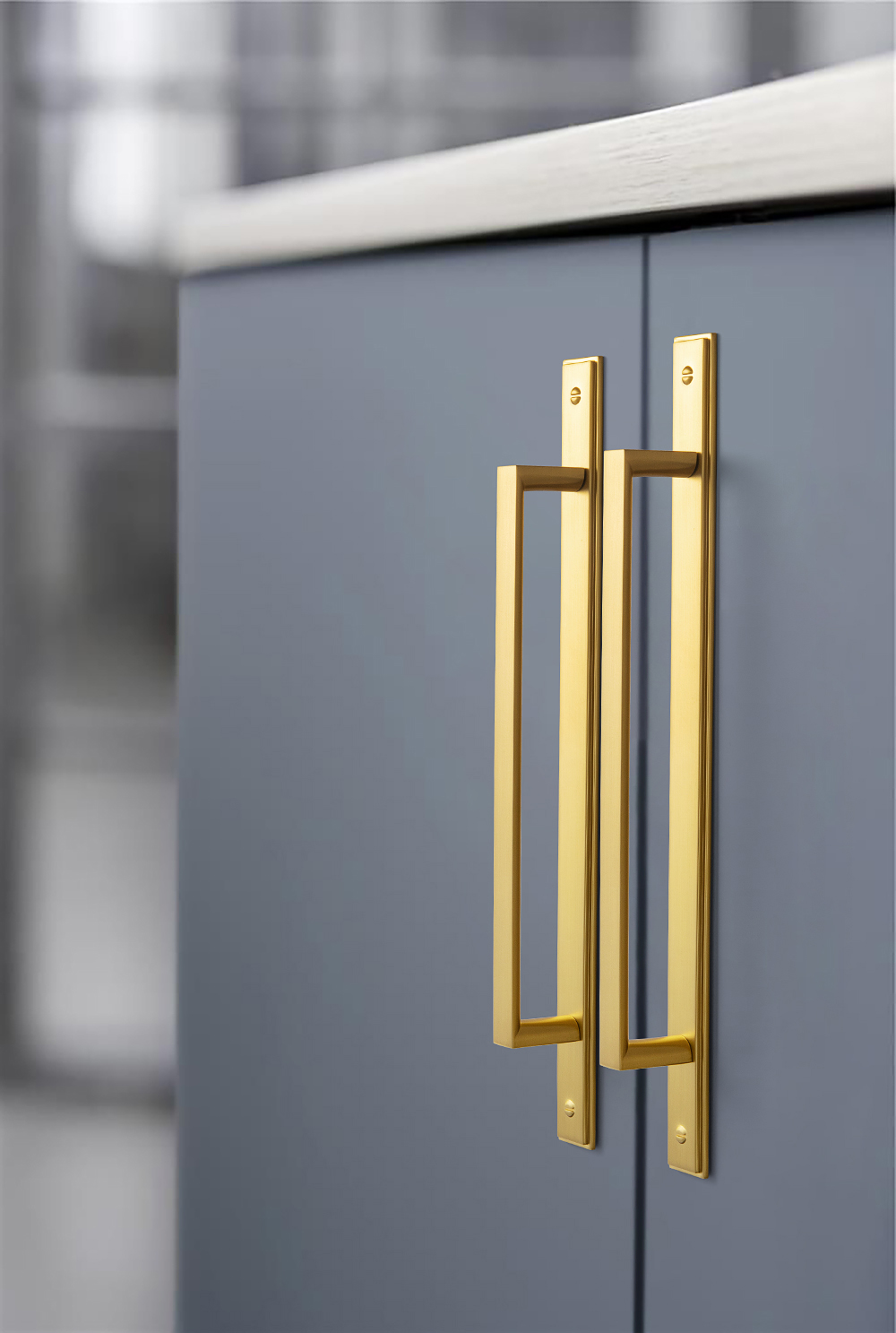 Ручки для шкафов Goo-Ki, компл – обзор и цена Furniture Hardware With Backplate